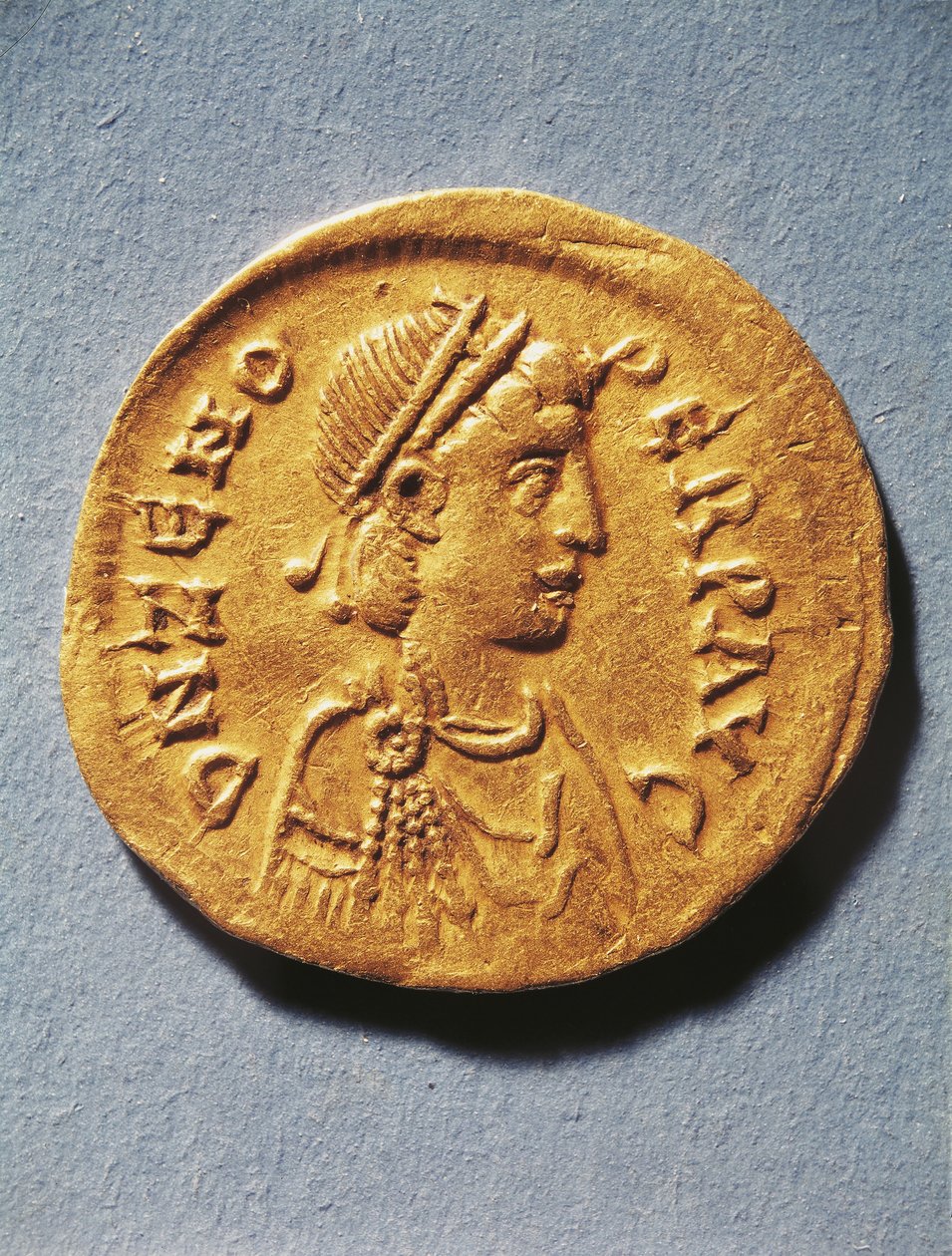 Numizmatyka, Starożytny Rzym, Moneta przedstawiająca Zenona, Cesarza Bizancjum autorstwa Byzantine Byzantine