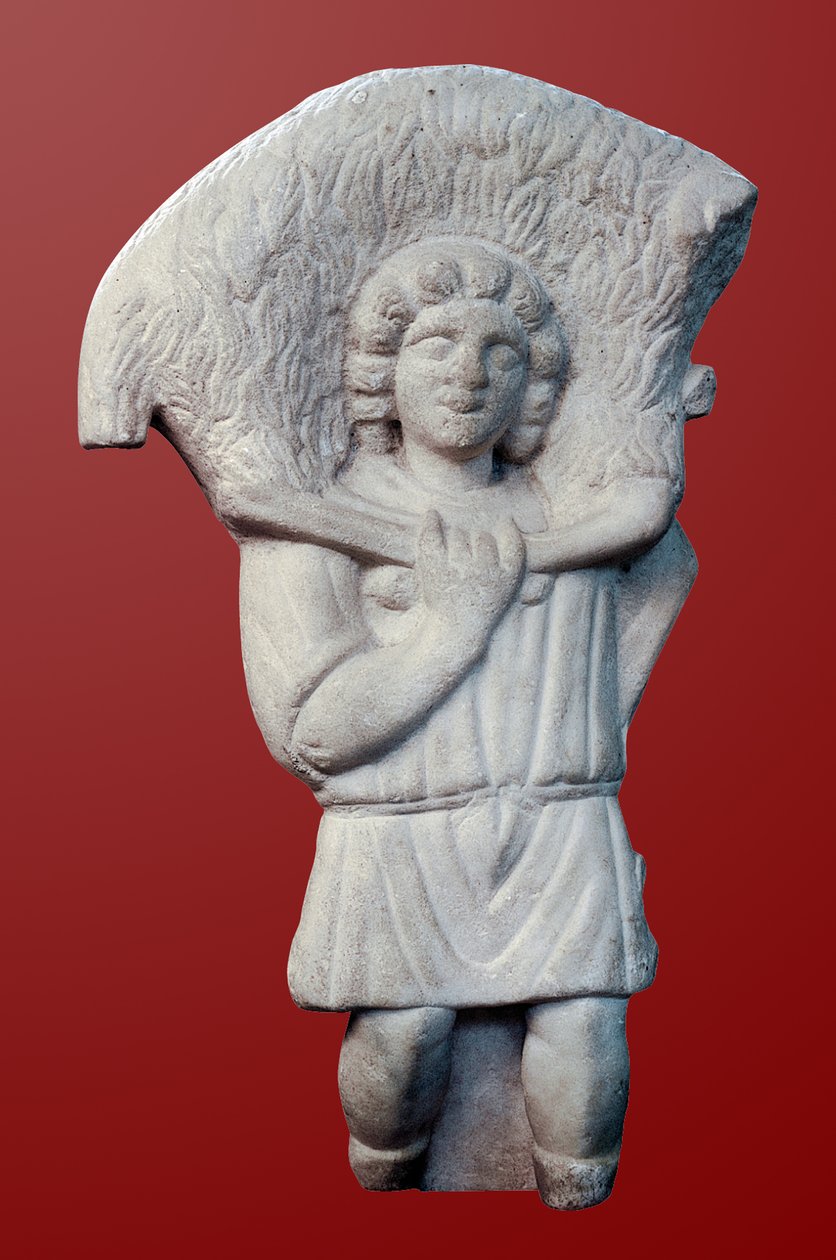 Statua Dobrego Pasterza, Al-Minah autorstwa Byzantine Byzantine