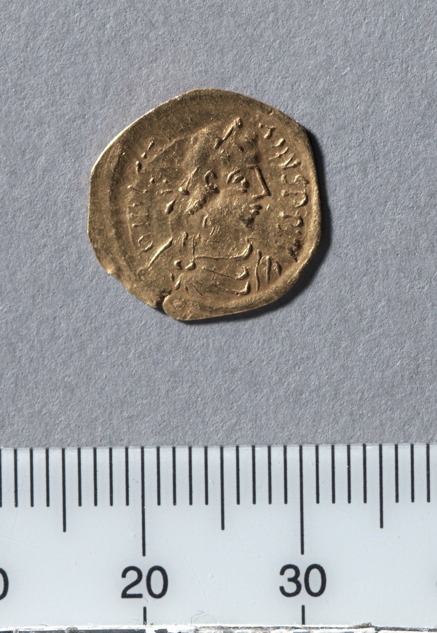Półtremisy Justyniana I, Konstantynopol, 527-565 (złoto) autorstwa Byzantine School