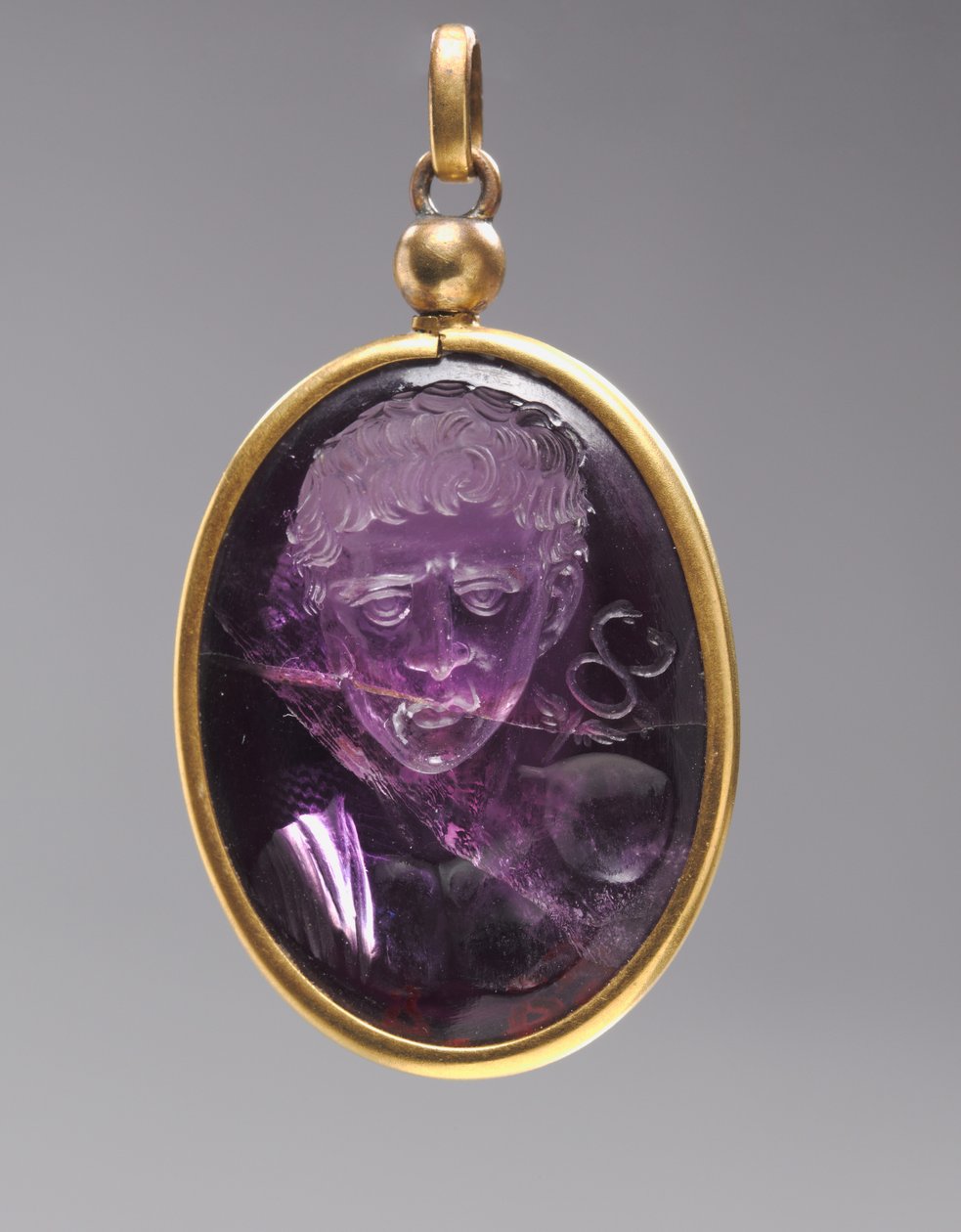 Intaglio z męskim popiersiem portretowym, 500s autorstwa Byzantine School