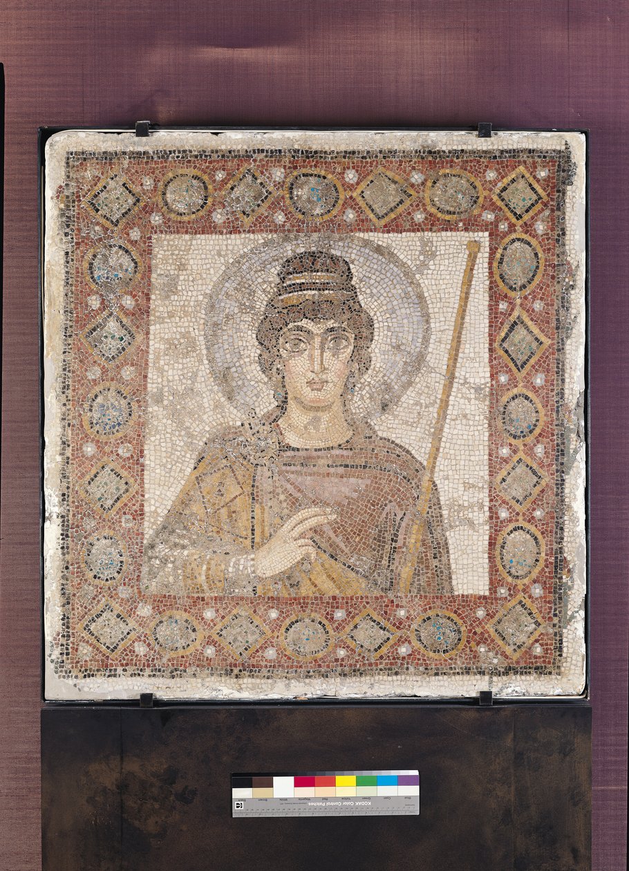 Pani Kartaginy (mozaika) autorstwa Byzantine School