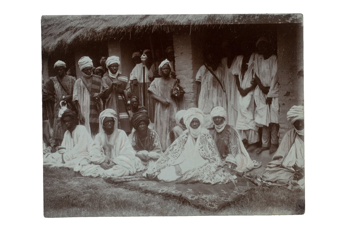 Emir of Ilorin, Nigeria, 1925 (odbitka żelatynowo-srebrowa) autorstwa C. Pilkington