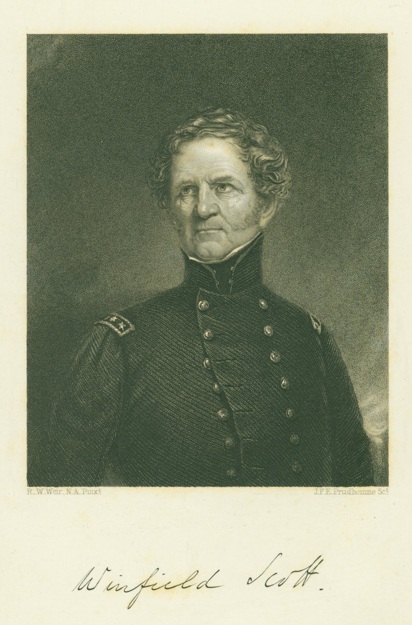 Winfield Scott autorstwa C. Thomas