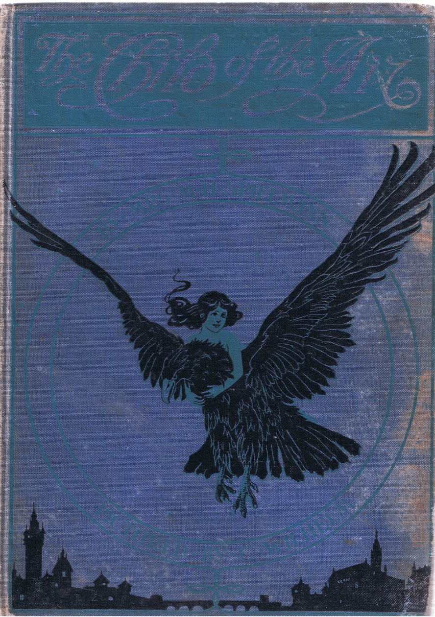 Projekt okładki przedniej, z publikacji The Child of the Air. autorstwa Duckworth, 1910 autorstwa C. Wilhelm