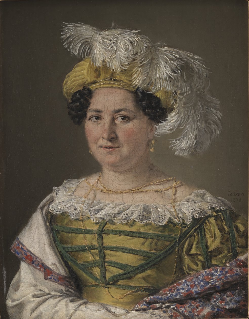 Portret pani Pauliny Hagen autorstwa C.A. Jensen