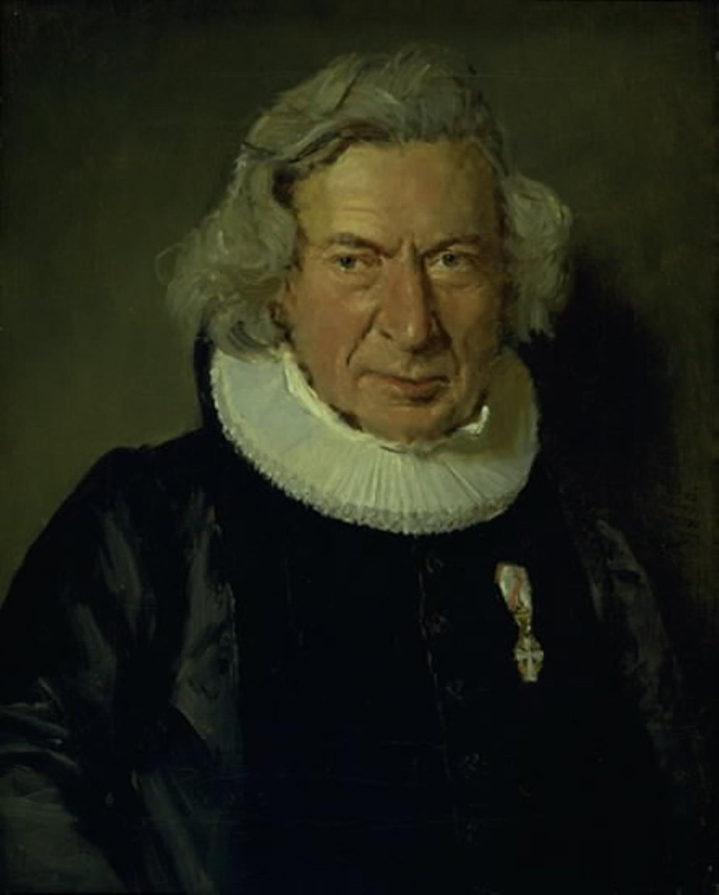 Teolog Andreas Gottlob Rudelbach autorstwa C.A. Jensen