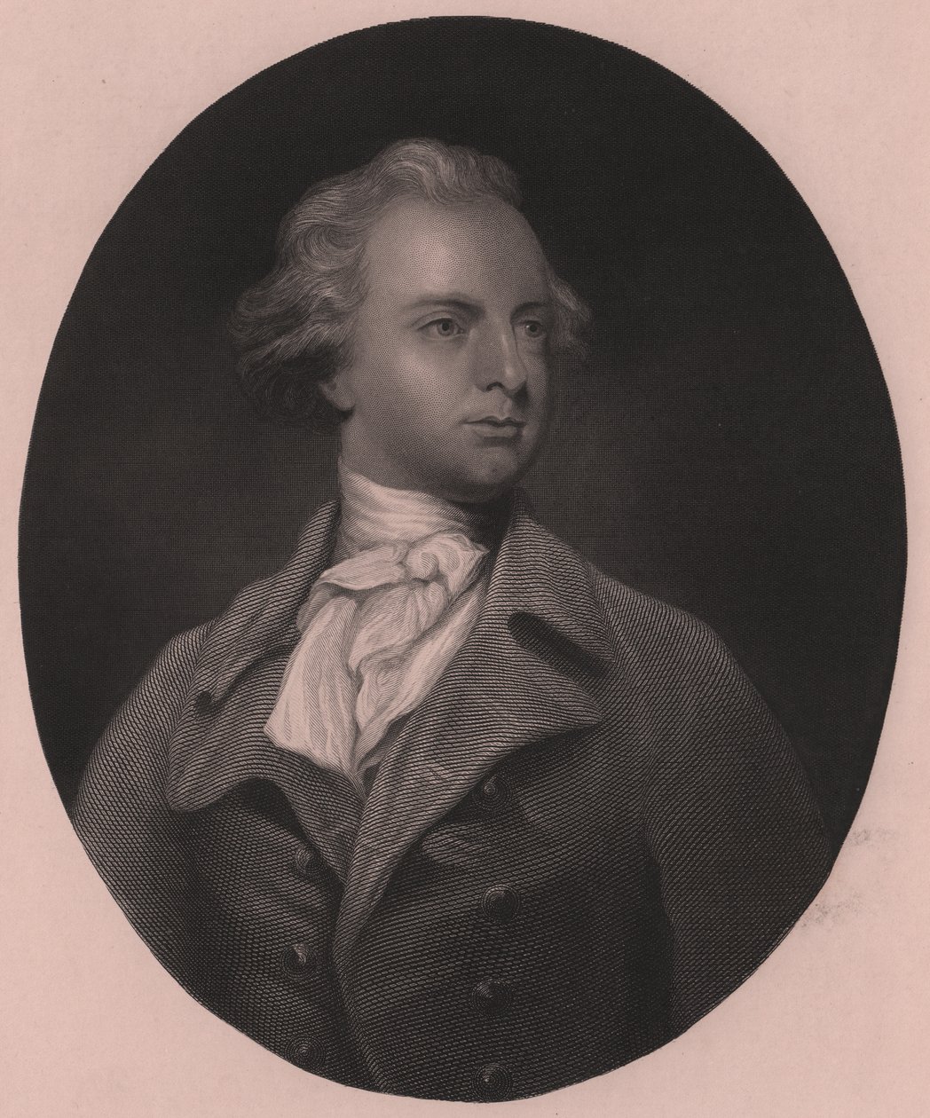 Portret Sir Abraham Hume, Second Baronet (1749-1838), rycina G Stodard z obrazu Joshuy Reynoldsa, 25x33 cm, Virtue and Co Publisher, Londyn, ok. 1860 autorstwa J.B. and Brown J. Rowbotham