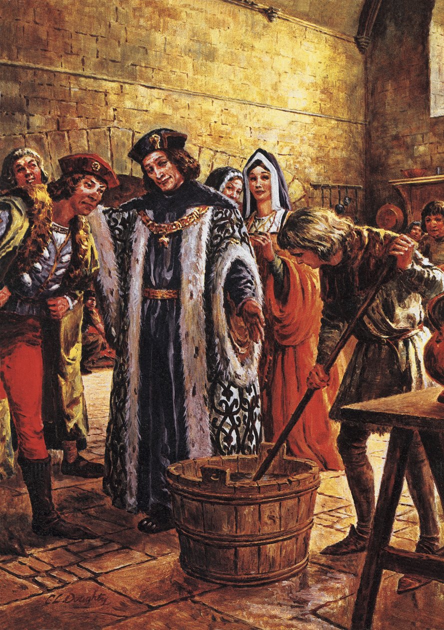 A Pageant of Kings: Henryk VII -- Powiesił swoje psy jako zdrajców! autorstwa C.L. Doughty