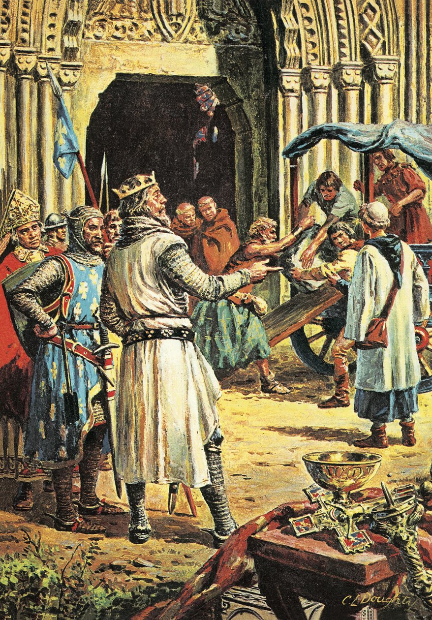 A Pageant of Kings: Młot na Szkotów - Edward I autorstwa C.L. Doughty