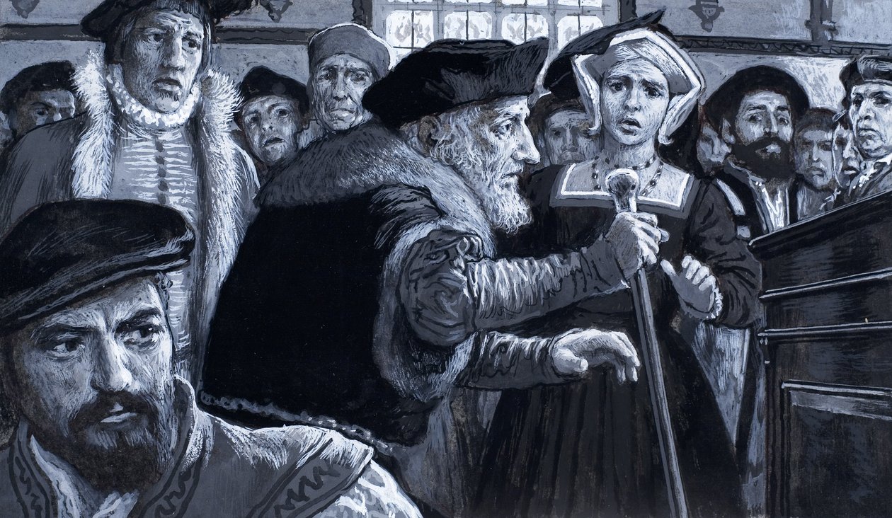 Na procesie: "Święty", który przeciwstawił się królowi autorstwa C.L. Doughty
