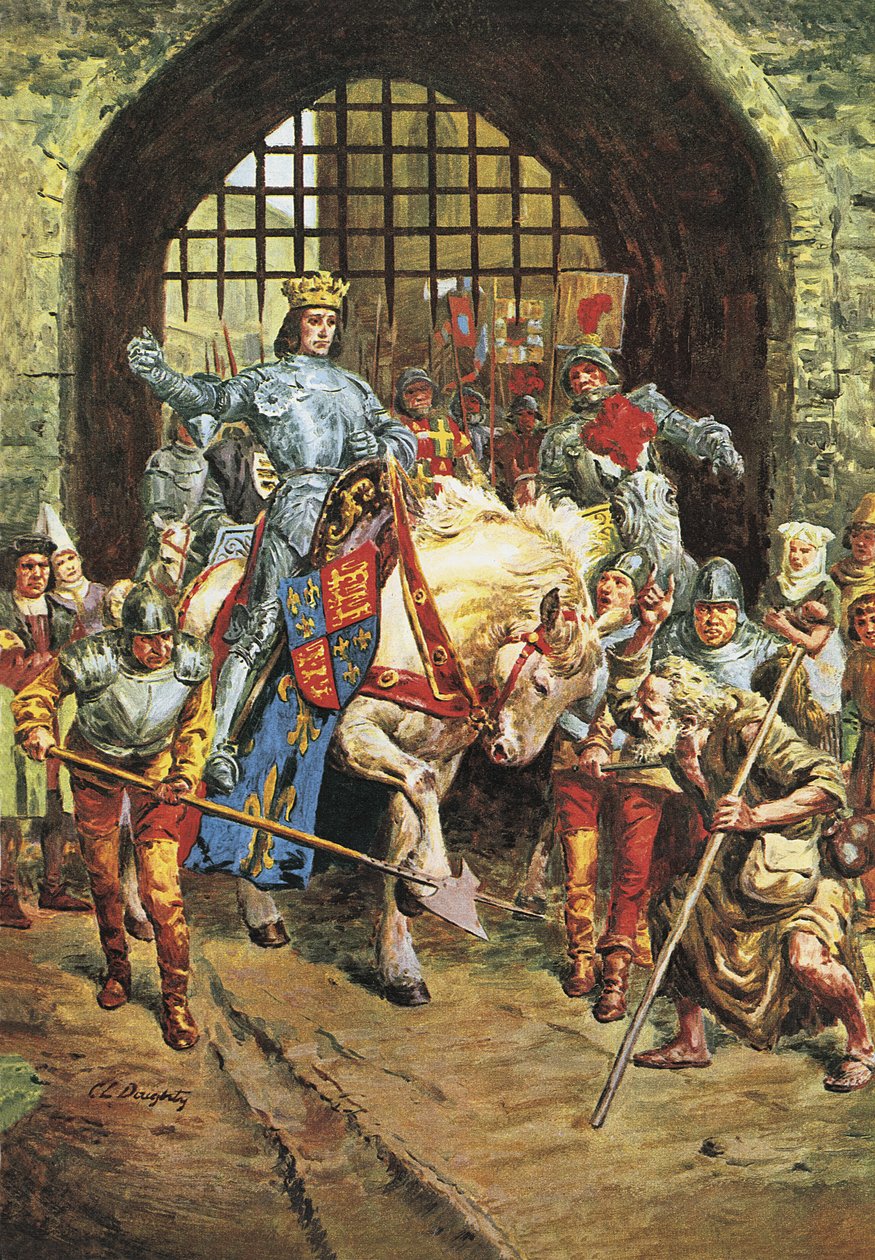 Ryszard III - król kontrowersji autorstwa C.L. Doughty