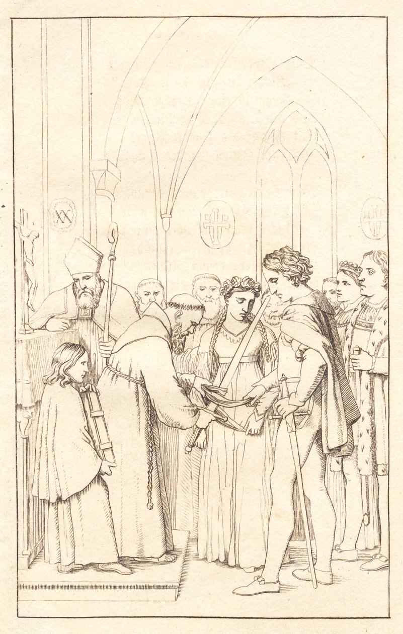 Axel i Valborg. III akt autorstwa Christoffer Wilhelm Eckersberg