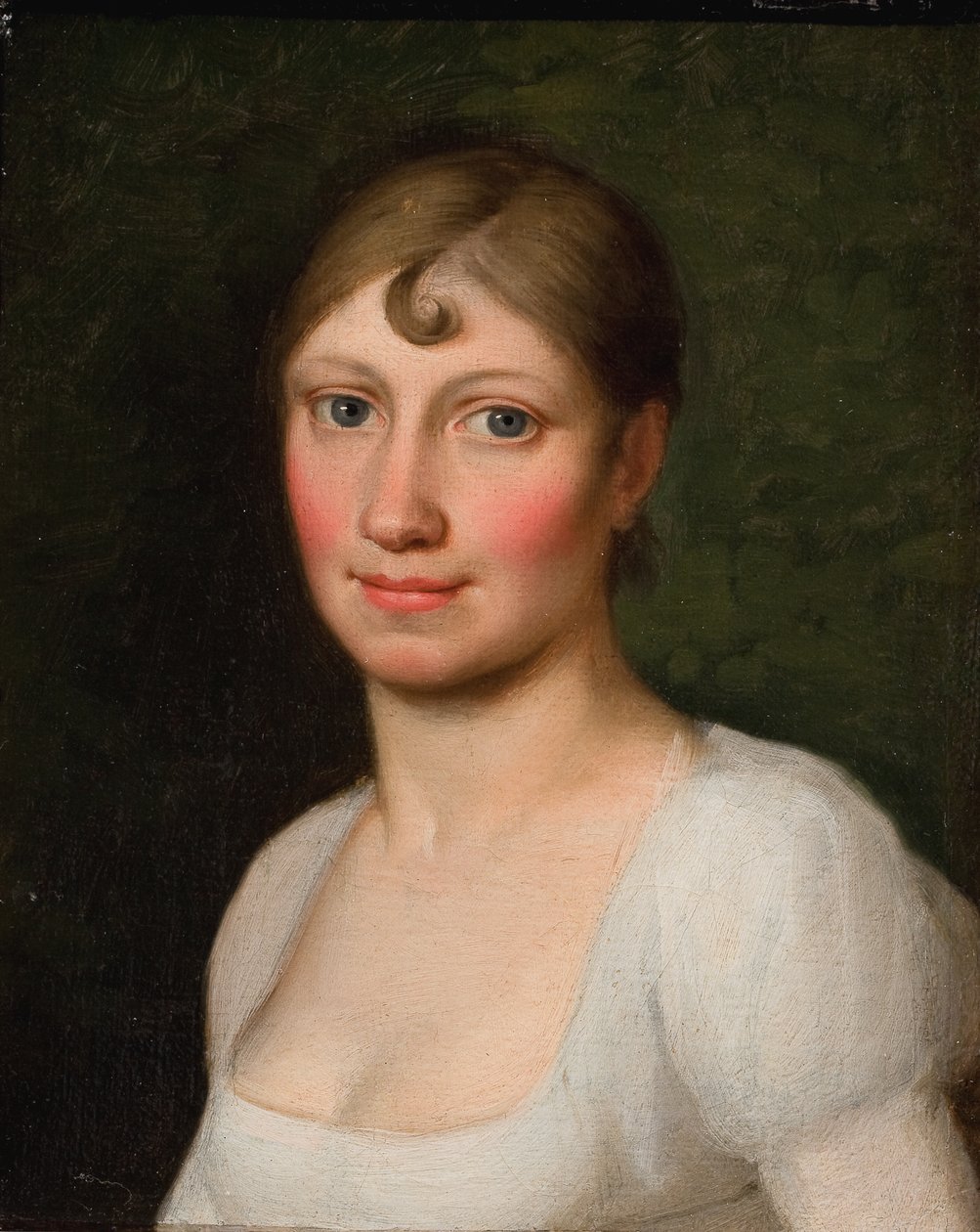 Christine Rebekka Eckersberg, z domu Hyssing, pierwsza żona artysty autorstwa Christoffer Wilhelm Eckersberg