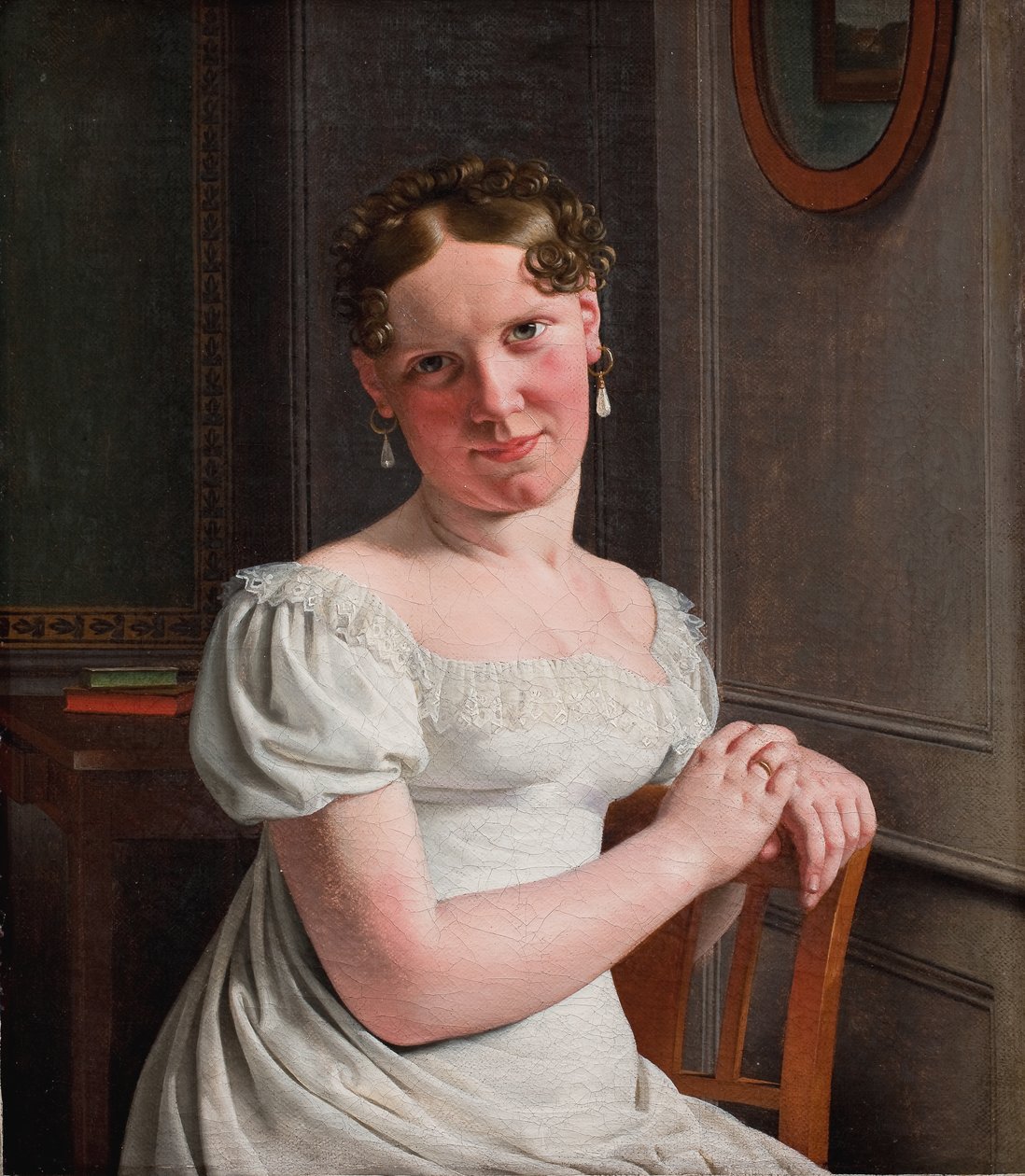 Julie Eckersberg, z domu Juel, druga żona artysty autorstwa Christoffer Wilhelm Eckersberg