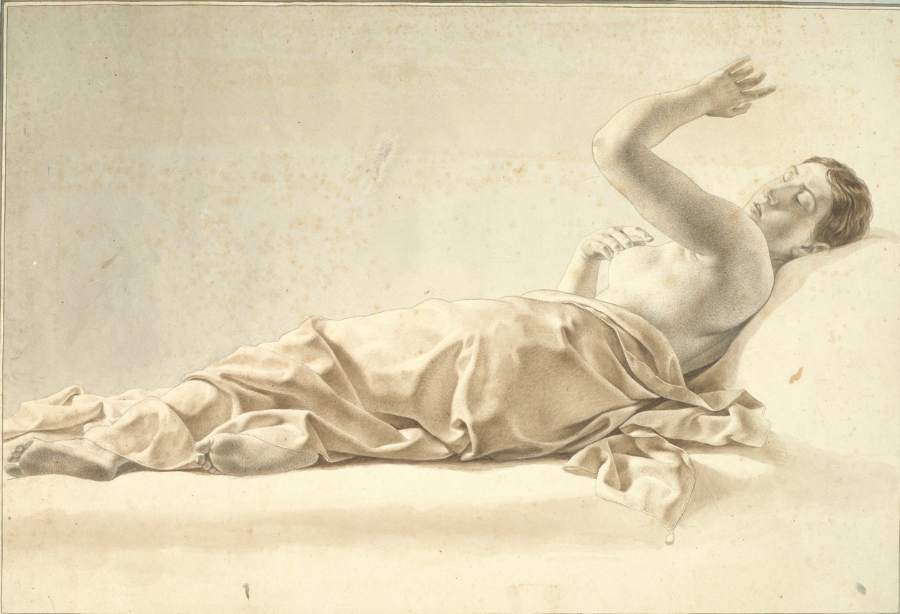 Sen Alcyone autorstwa Christoffer Wilhelm Eckersberg