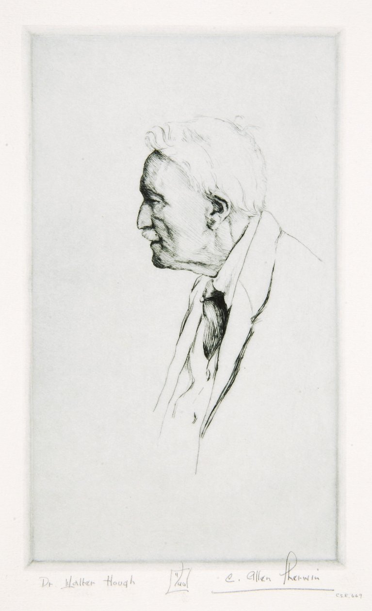 Dr Walter Hough autorstwa C. Allen Sherwin