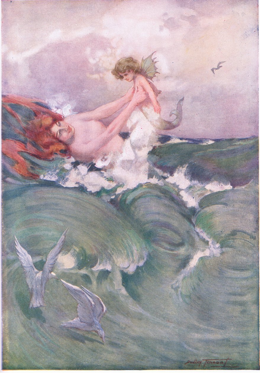 Kłótnia kochanków autorstwa C. Dudley Tennant