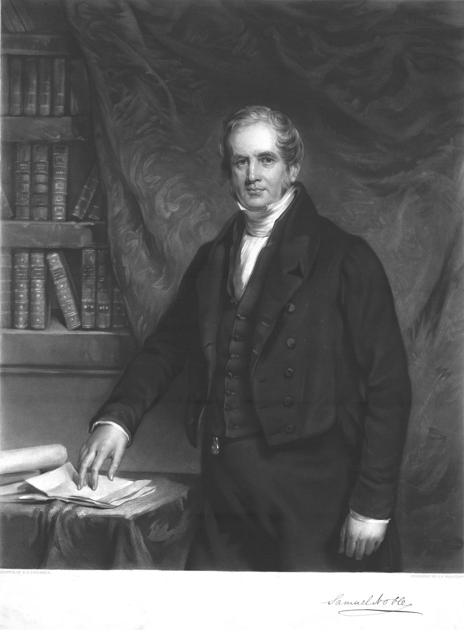 Samuel Noble, 1841 autorstwa C. E. Wagstaff