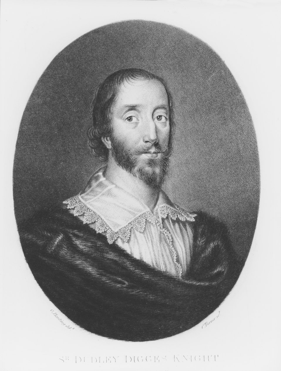 Sir Dudley Digges (1583-1639) ilustracja z 