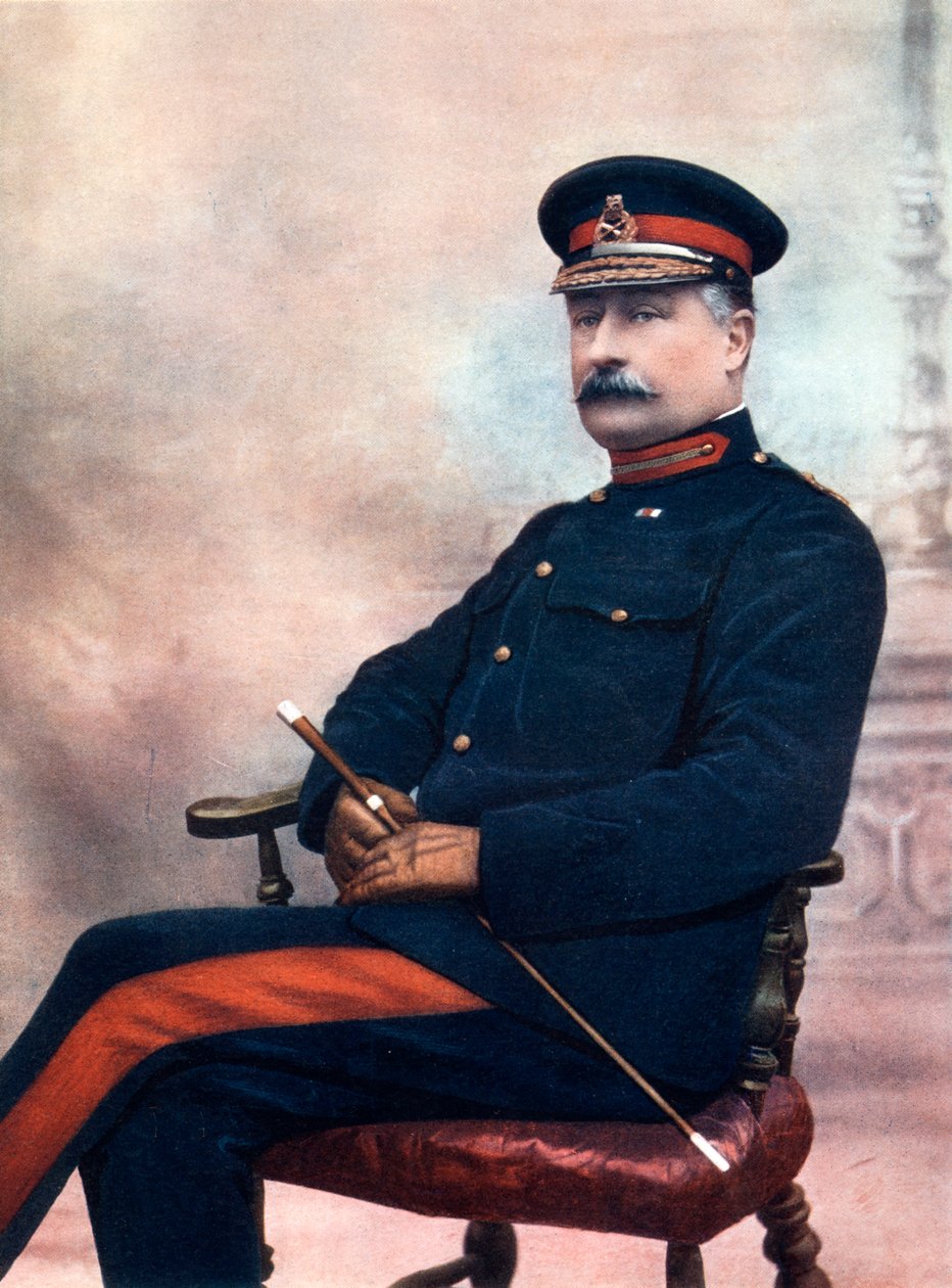 Generał dywizji Charles Edmond Knox, dowódca 12. Brygady, Republika Południowej Afryki, 1902. autorstwa C Knight