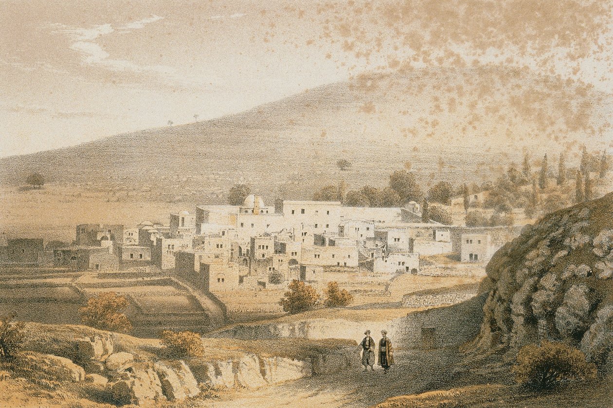 Święty Jan. Etching autorstwa Schachera - Steinkopk J.F. Editore autorstwa C. Schacher