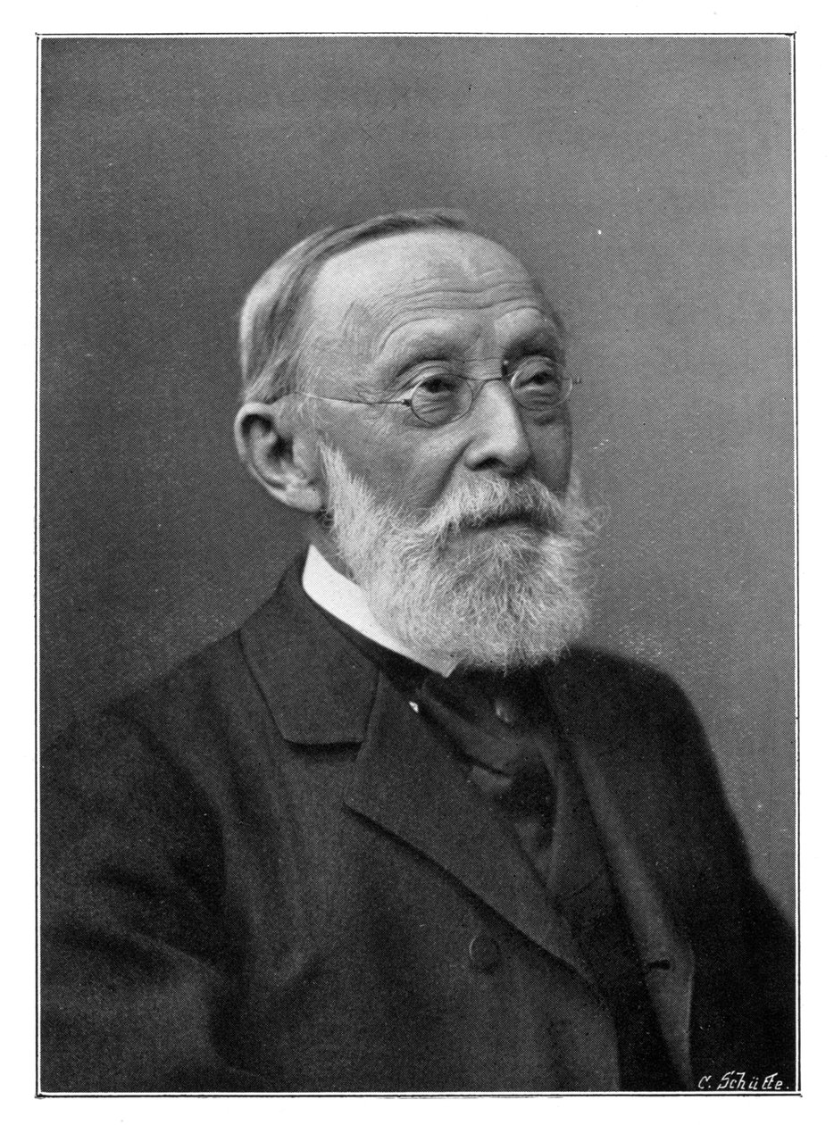Rudolph Virchow, niemiecki patolog, 1902. autorstwa C. Schutte