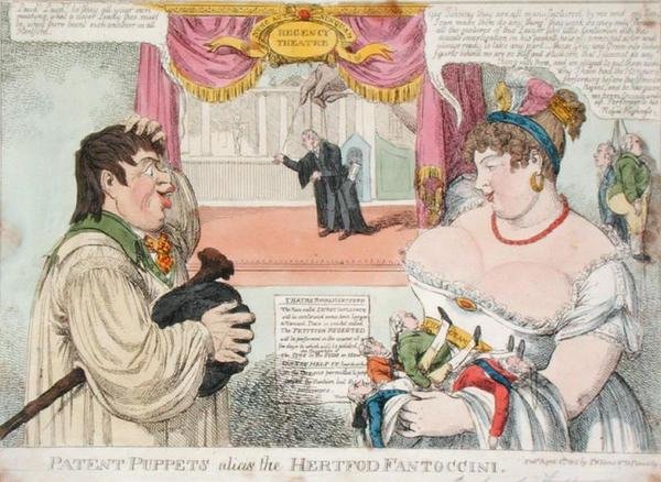 Patent Puppets alias Hertfod Fantoccini autorstwa C. Williams