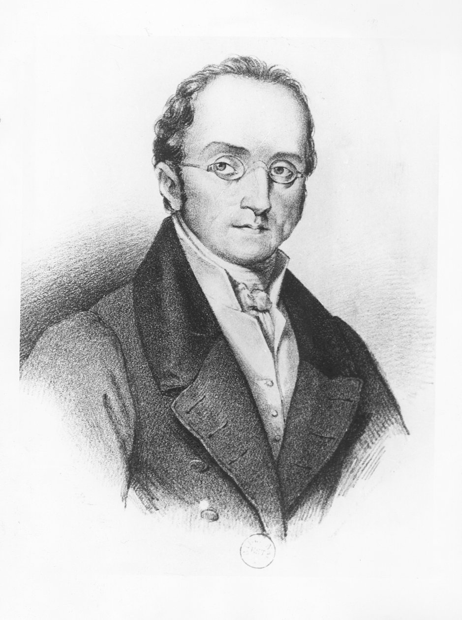 Portret Silvio Pellico autorstwa Cacille Brand
