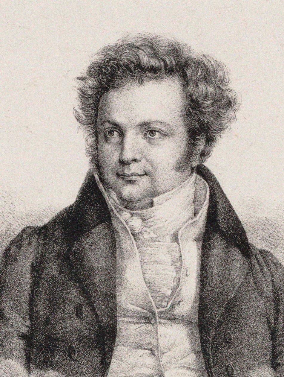Portret kompozytora Heinricha Marschnera 1795-1861. autorstwa Cäcilie Brandt