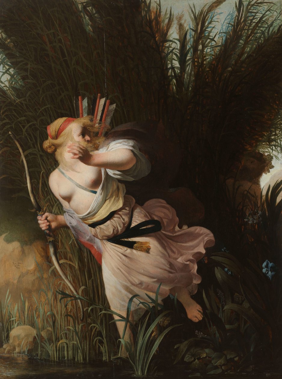 Patelnia i Syrinx autorstwa Cesar Boetius van Everdingen