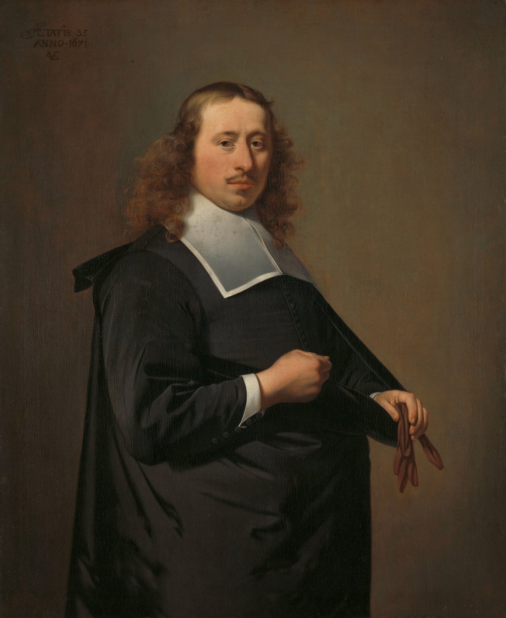 Willem Jacobsz Baert (1636-84), burmistrz Alkmaar i Amsterdamu autorstwa Cesar Boetius van Everdingen