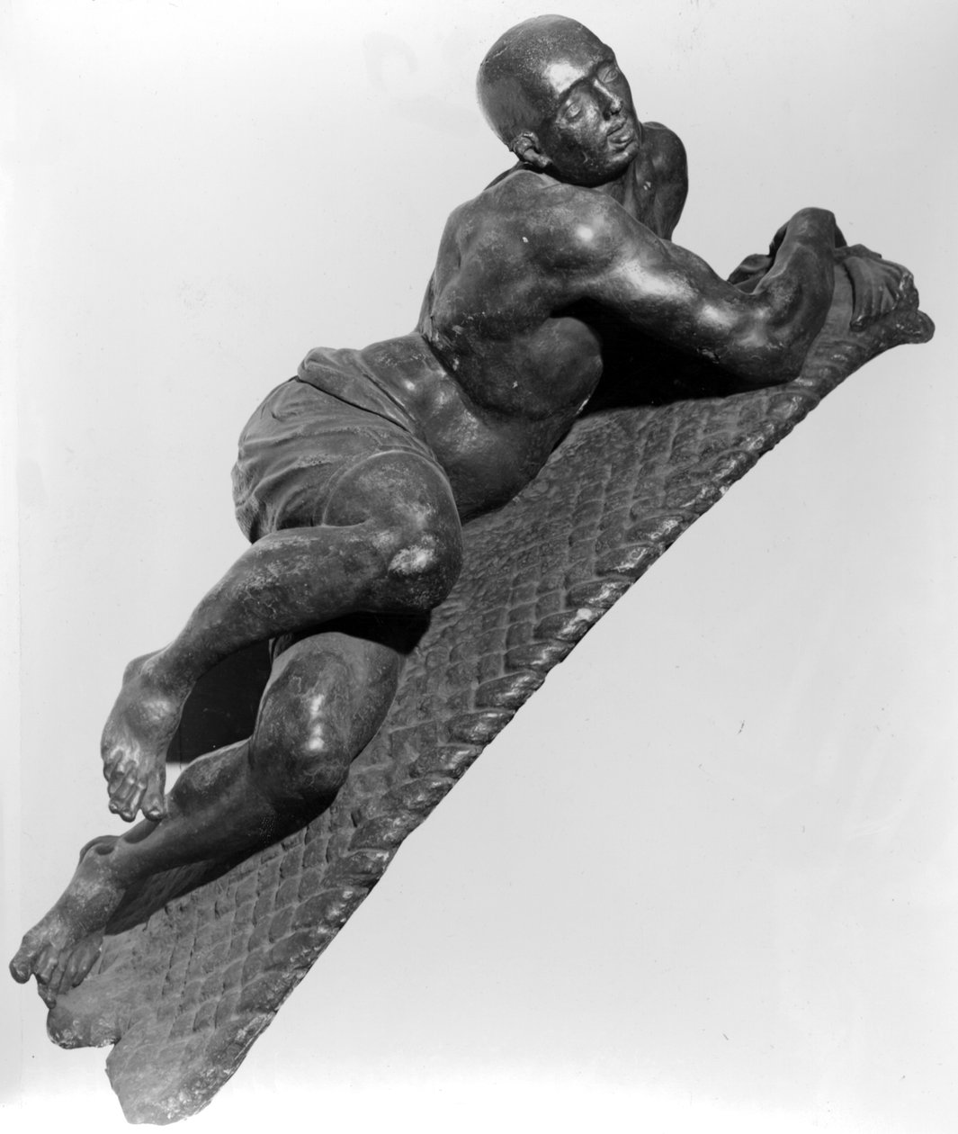 Melancholia, ok. 1670-1700 (kamień rzeźbiony) autorstwa Caius Gabriel Cibber