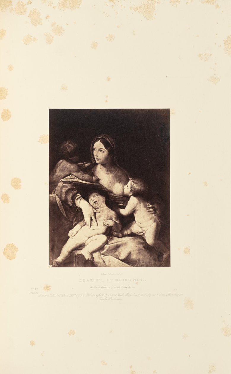 Dobroczynność, autor: Guido Reni autorstwa Caldesi and Montecchi