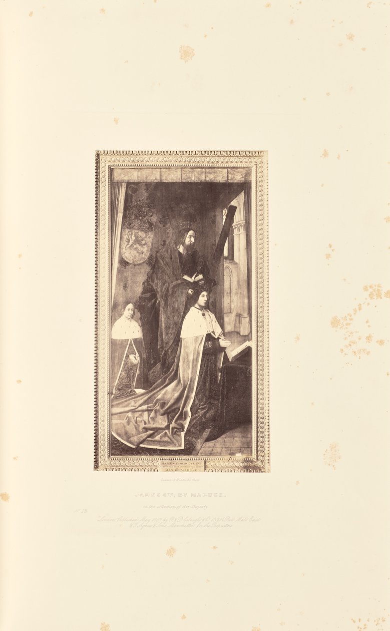 James IV, autor: Mabuse autorstwa Caldesi and Montecchi