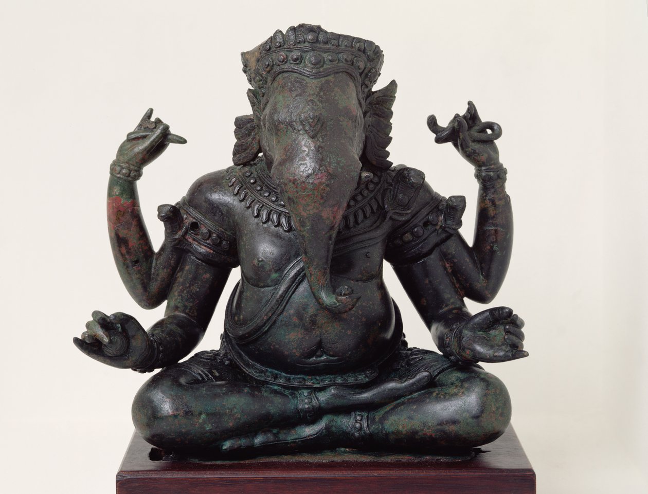 Ganesh, koniec XII-początek XIII wieku, Angkor (brąz) autorstwa Cambodian School