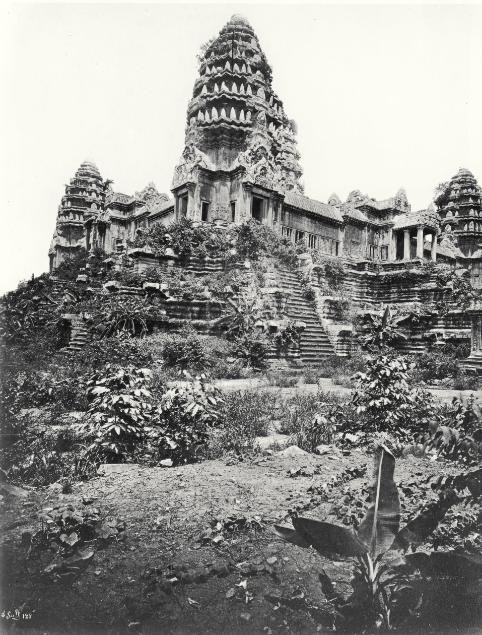 Świątynia Angkor Wat, ukończona ok. 1150 autorstwa Cambodian School