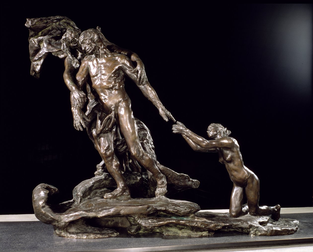 Wiek dojrzały, 1897 (brąz) autorstwa Camille Claudel