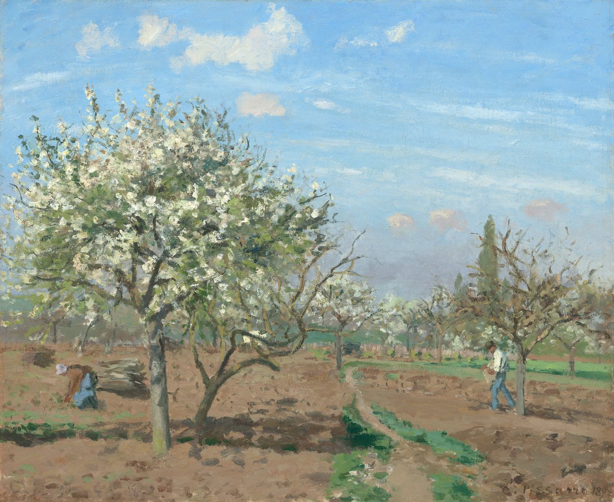 Sad autorstwa Camille Jacob Pissarro