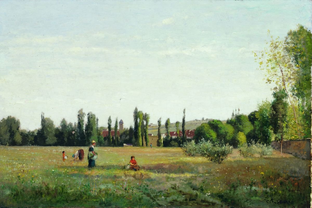 La Varenne Saint Hilaire autorstwa Camille Jacob Pissarro