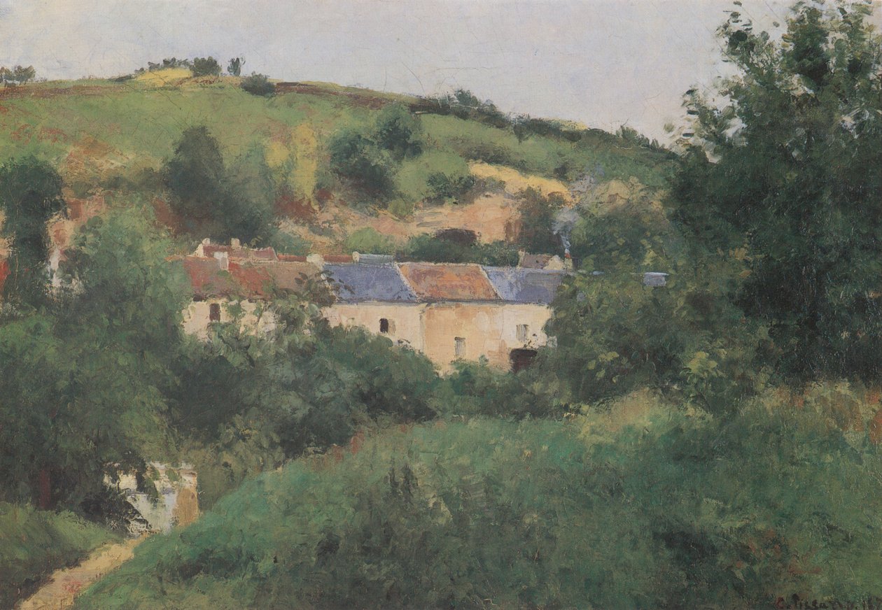 Szlak wsi autorstwa Camille Jacob Pissarro