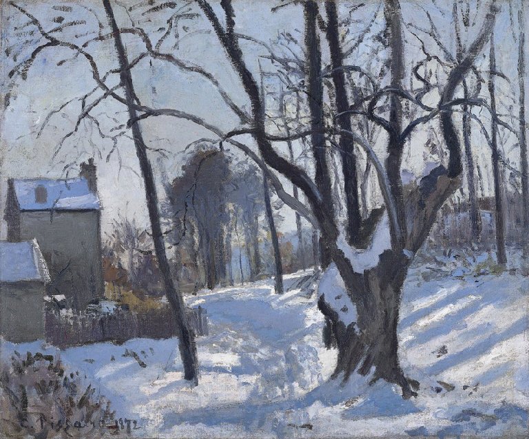 Louveciennes autorstwa Camille Jacob Pissarro
