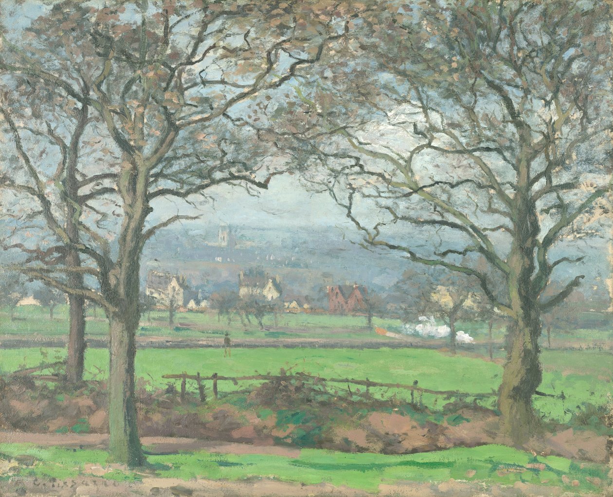 W pobliżu Sydenham Hill autorstwa Camille Jacob Pissarro