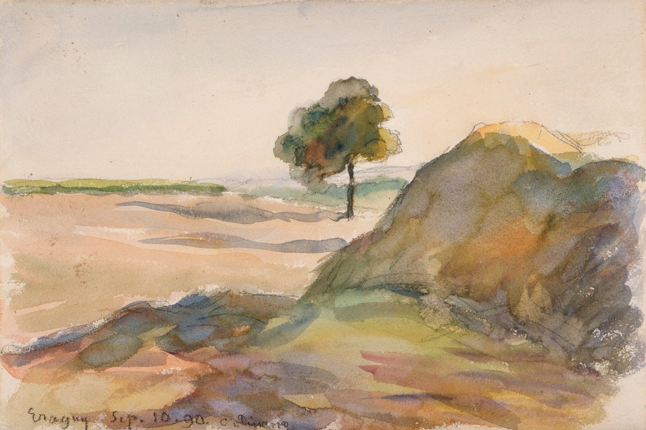 Wieś autorstwa Camille Jacob Pissarro