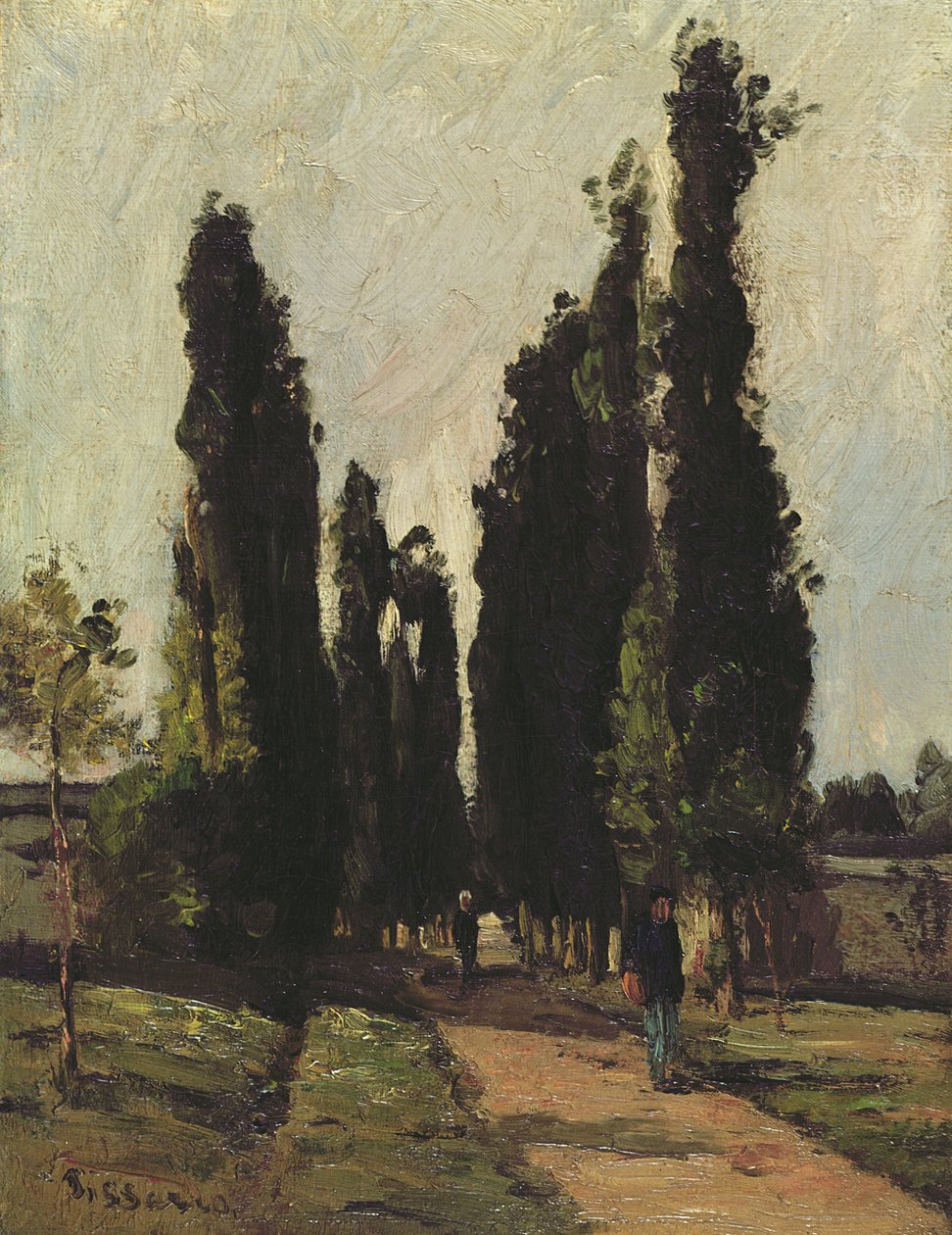 Droga do Studia Corota autorstwa Camille Jacob Pissarro