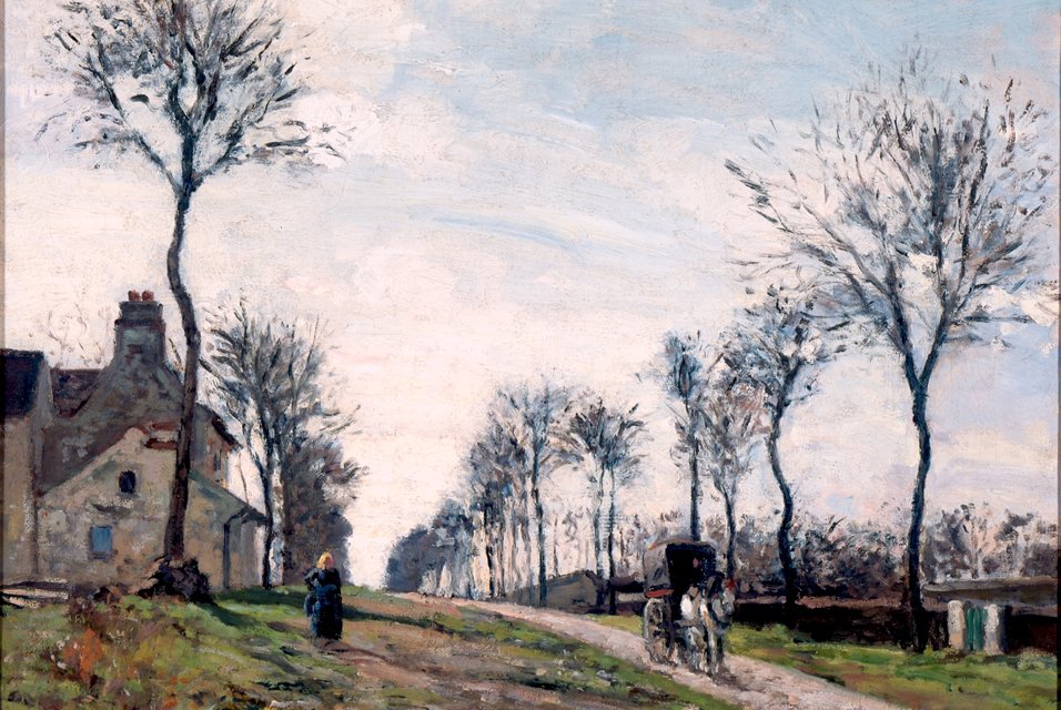Droga do Marly autorstwa Camille Jacob Pissarro