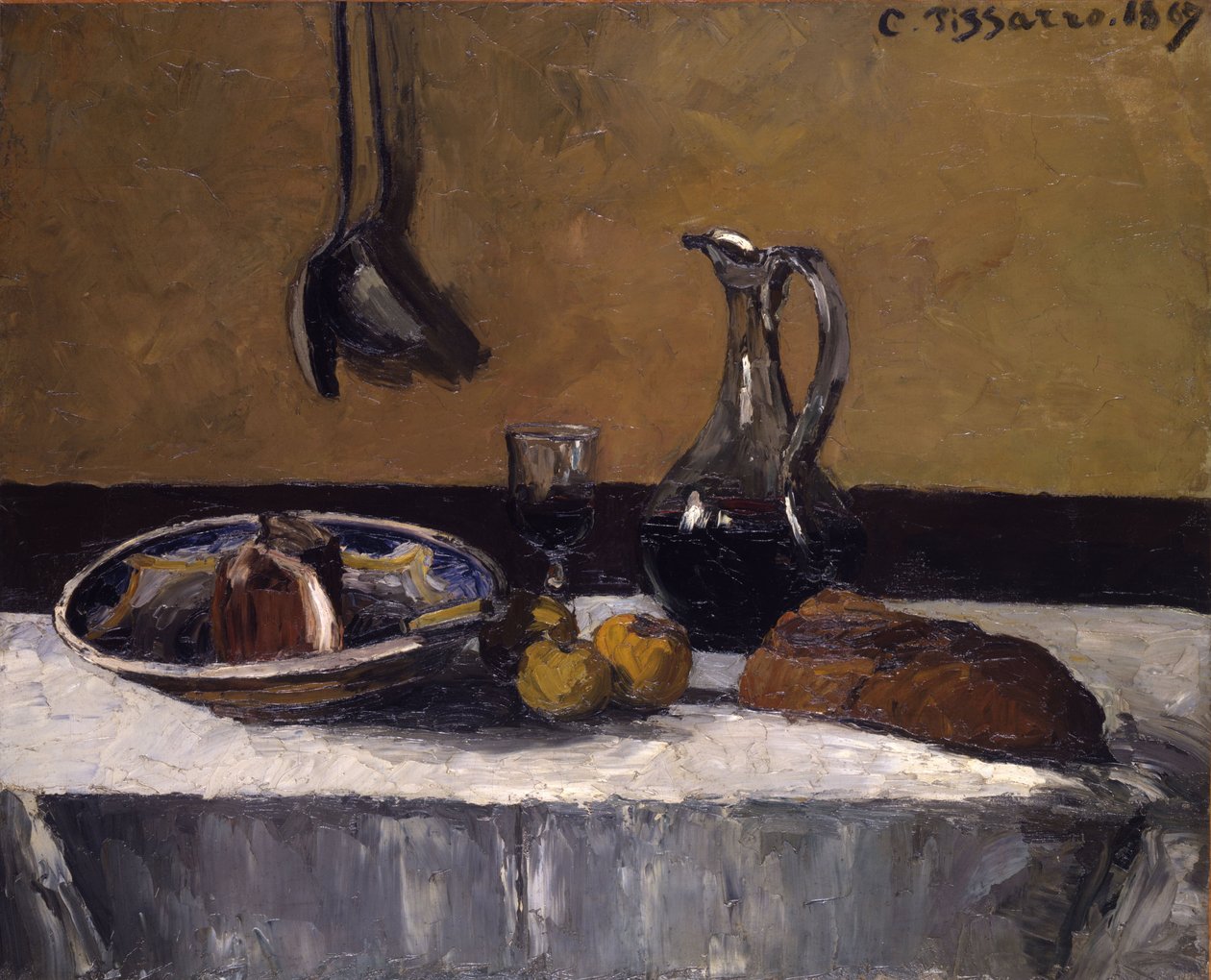 Martwa natura autorstwa Camille Jacob Pissarro