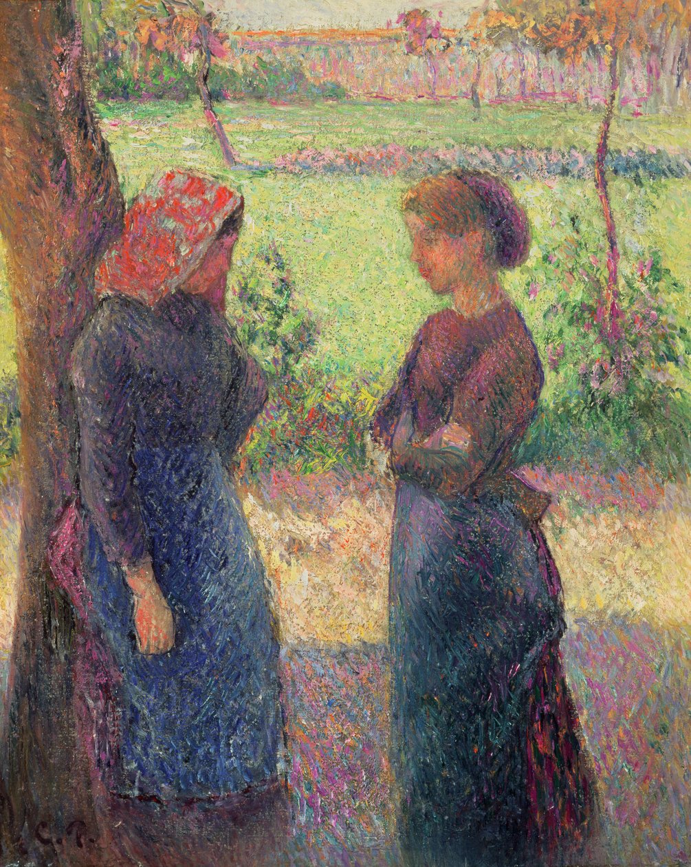 Czat, ok. 1892 r. autorstwa Camille Jacob Pissarro