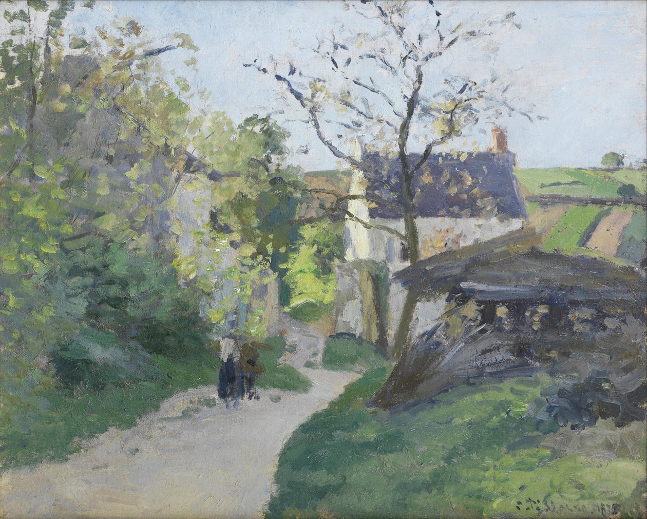 Wielki Potop w Ermitażu autorstwa Camille Jacob Pissarro