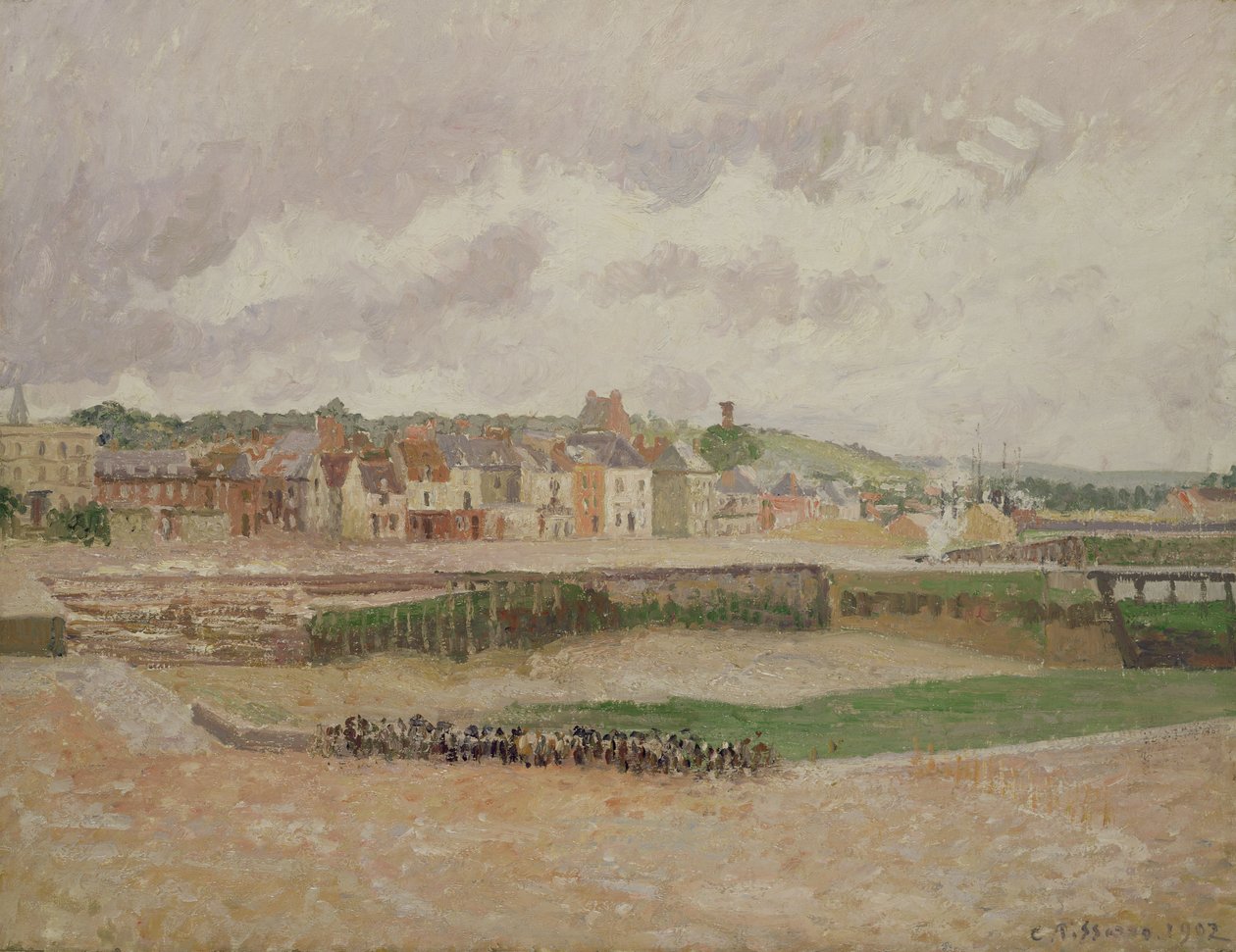 Dieppe, dorzecze Duquesne, 1902 autorstwa Camille Jacob Pissarro