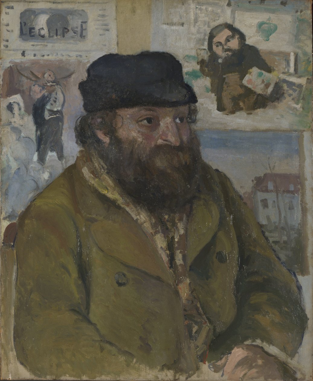 Portret Paula Cézanne .a autorstwa Camille Jacob Pissarro